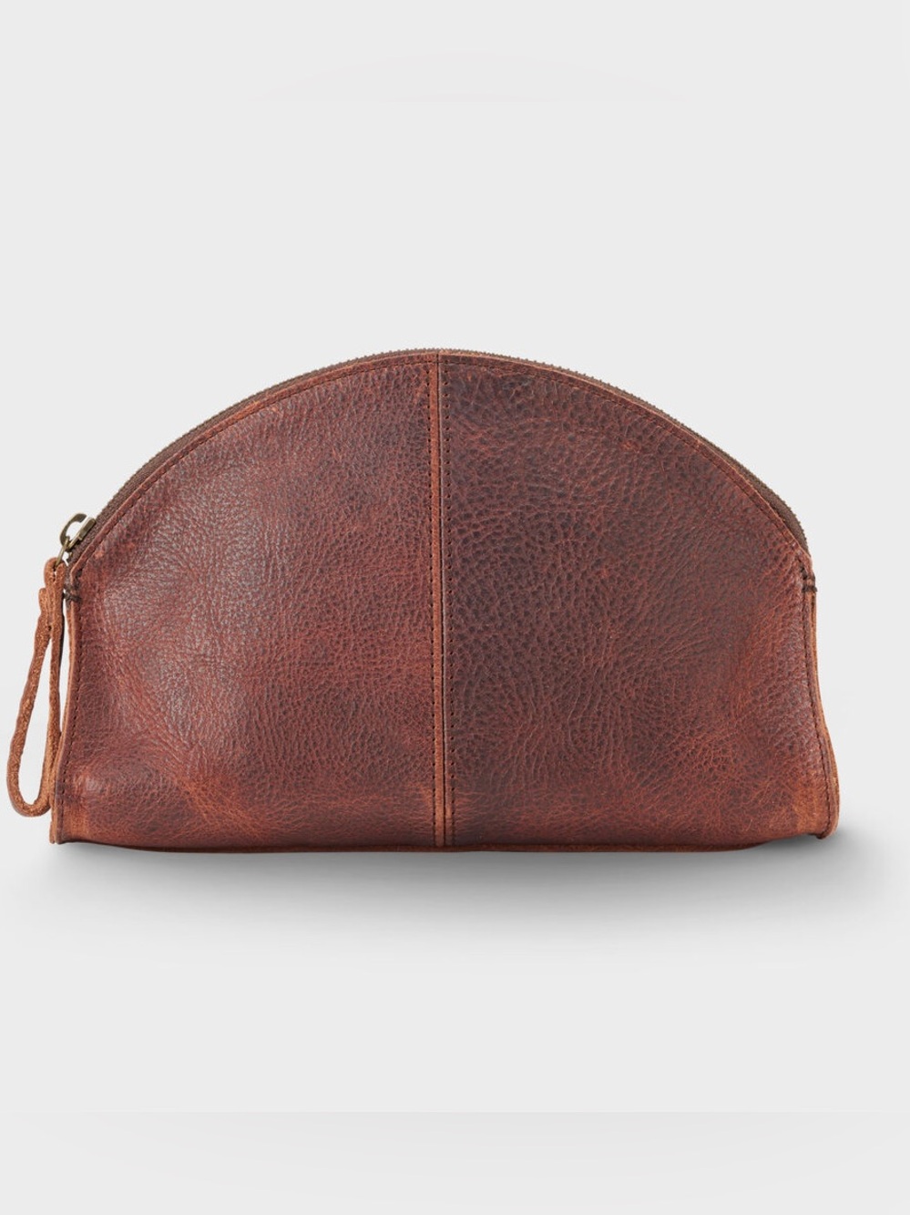 Duluth Trading Co Lifetime Brown Leather Travel Pouch